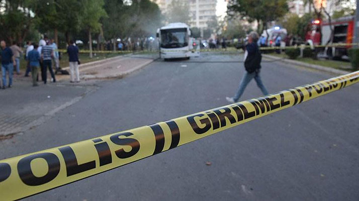 Mersin Yenişehir'de bombalı saldırı: 17'si polis 18 yaralı