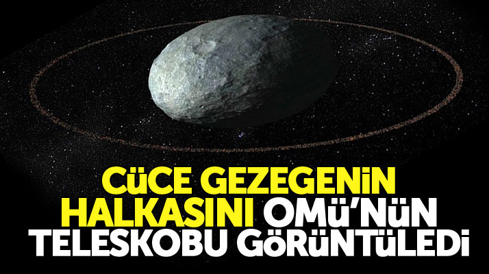 Samsun OMÜ'nün teleskobu Cüce Gezegenin halkasını görüntüledi