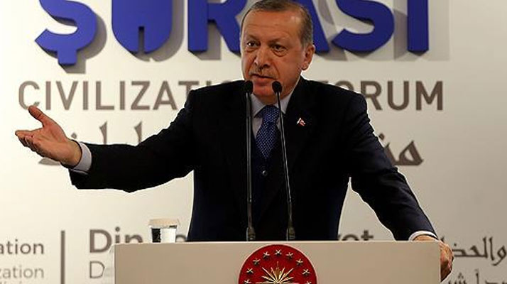 Cumhurbaşkanı Erdoğan Uluslararası Medeniyet Şurasında konuştu