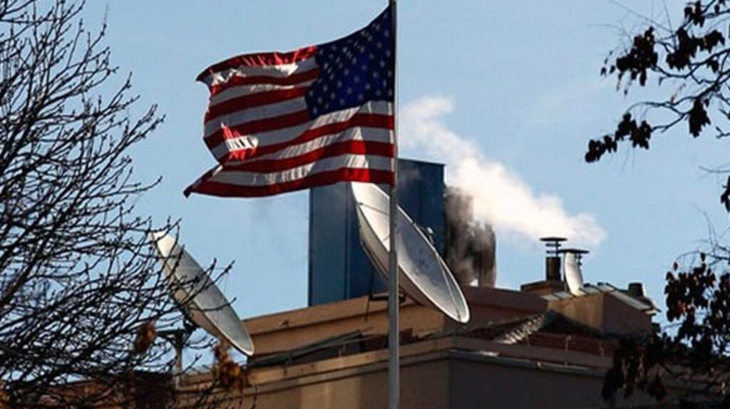 Öcalan'ın Rakka'da açılan posteri ile ilgili ABD Ankara Büyükkelçiliği açıklama yaptı