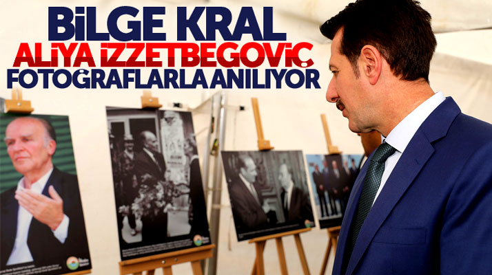 Samsun İlkadım'da Bilge Kral Aliya İzzetbegoviç fotoğraf sergisi ile anıldı