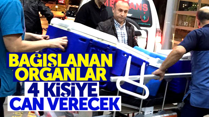 Samsun'da beyin ölümü gerçekleşen Saime Baş'ın organları 4 hastaya can verecek