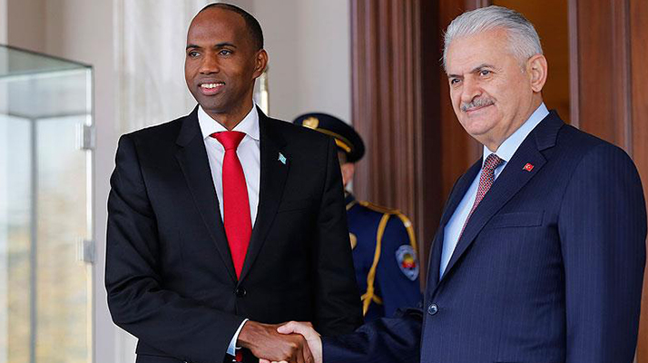 Somali Başbakanı Hasan Ali Hayri'den süpriz ziyaret