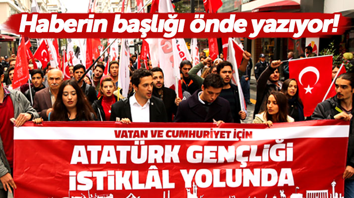 TGB'nin İstiklal Yürüyüşü Samsun'dan başladı