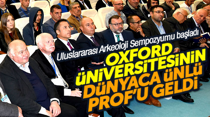 Samsun Tekkeköy'de tarihe ışık tutacak Uluslararası Arkeoloji Sempozyumu başladı