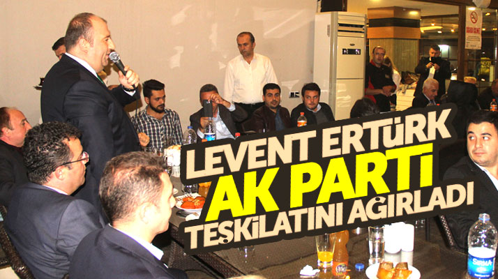 AK Parti Atakum Belediyesi Meclis Üyesi Levent Ertürk, AK Parti ailesini ağırladı