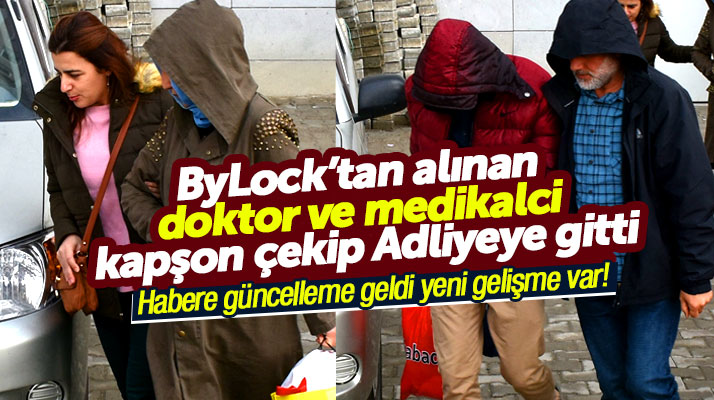 Samsun'da eski doktor ve bir medikalci FETÖ'den adliyeye sevk edildi