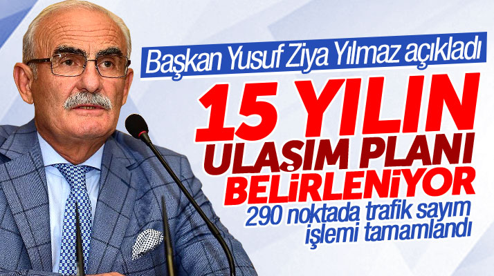 Yusuf Ziya Yılmaz açıkladı: Samsun'un 15 yıllık ulaşım planı belirleniyor