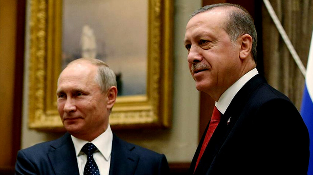 Erdoğan Putin'le