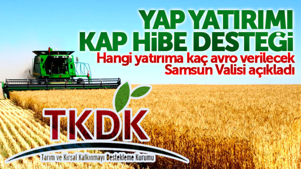 Samsun Valisi Osman Kaymak, kırsal kalkınma yatırımlarına verilecek hibe desteklerini açıkladı