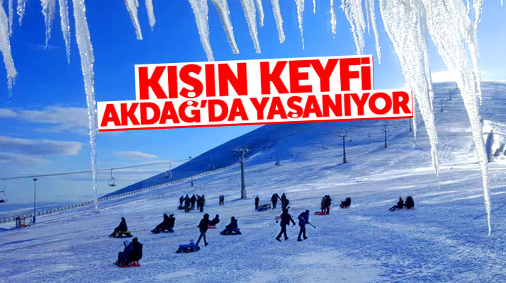 Samsun'da kışın keyfi Ladik Akdağ Kayak Merkezinde yaşanıyor