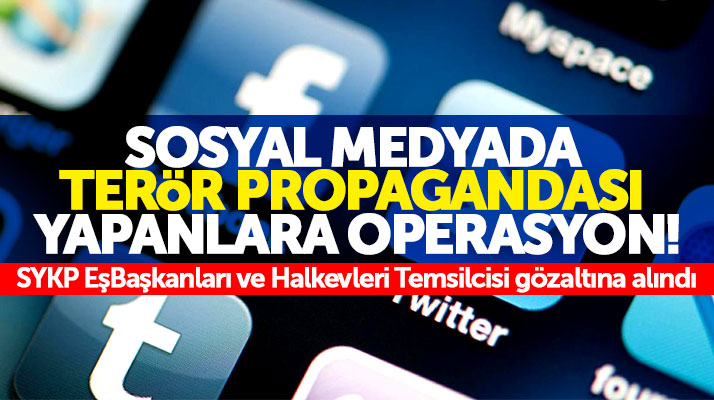 Samsun'da sosyal medyada terör propagandası operasyonu: 3 gözaltı