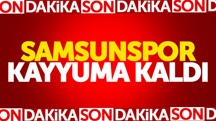 Samsunspor Kulübü kayyuma kaldı-son dakika