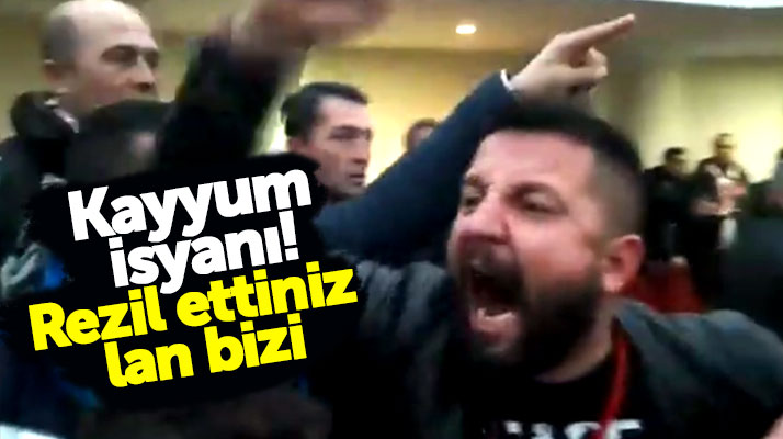 Samsunspor'un kayyuma bırakılmasına taraftarlar tepki gösterdi