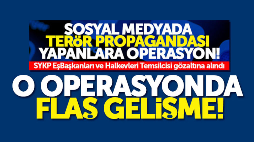 Samsun'da terör propagandası iddiası ile gözaltına alınan 3 kişi ile ilgili flaş gelişme