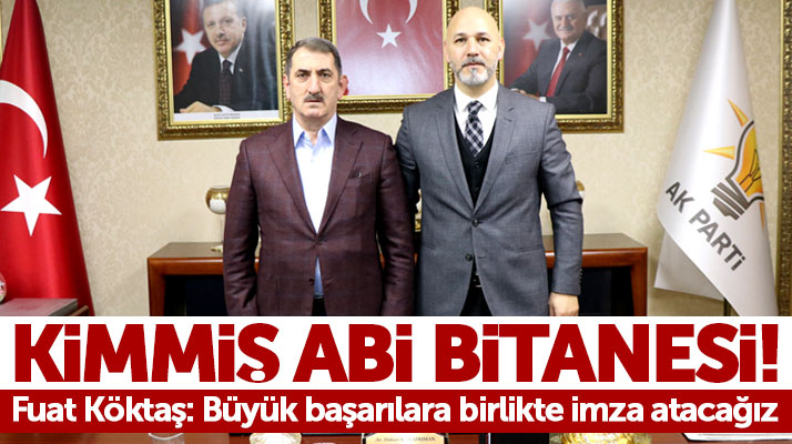 Fuat Köktaş, AK Parti Samsun İl Başkanı olan Hakan Karaduman'a başarı diledi