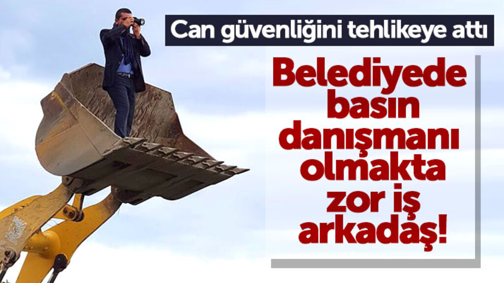 Samsun Çarşamba Belediyesi Basın Danışmanı Altuner'den can güvenliğini hiçe sayan hareket