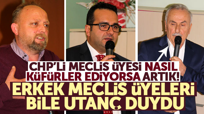 Samsun'da CHP'li meclis üyesinin küfürlü konuşmalarına meclis üyelerinden tepki geldi