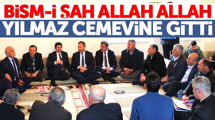 Yusuf Ziya Yılmaz Havza ilçesinde Cem Evini ziyaret etti vatandaşlarla görüştü