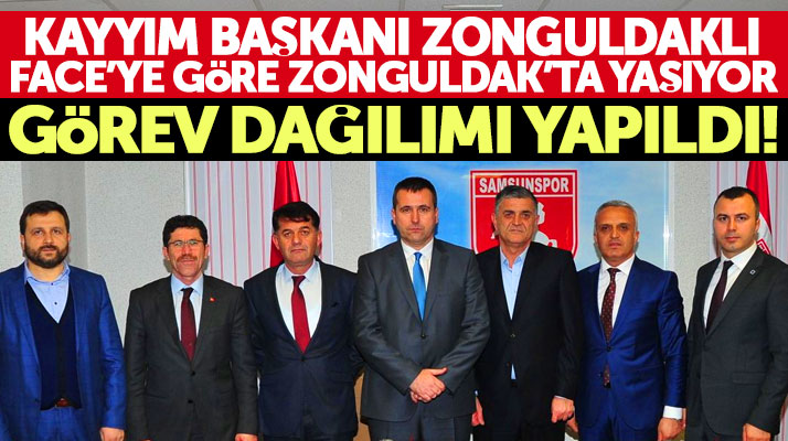 Samsunspor'a atanan kayyım üyelerinin görev dağılımı yapıldı