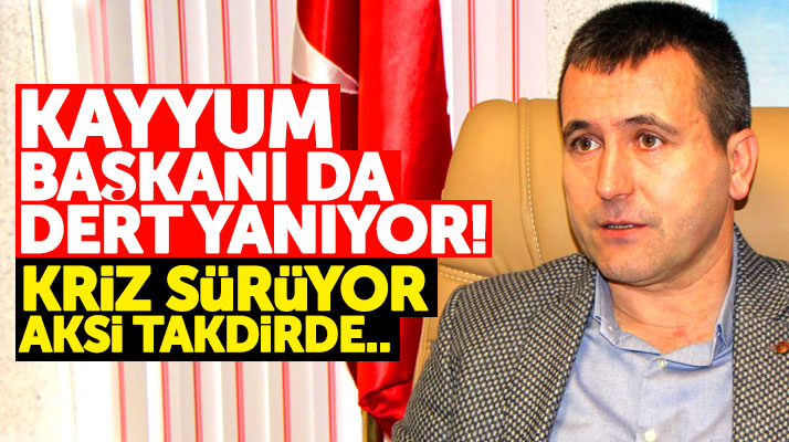 Samsunspor'da kayyum başkanından kriz sürüyor açıklaması