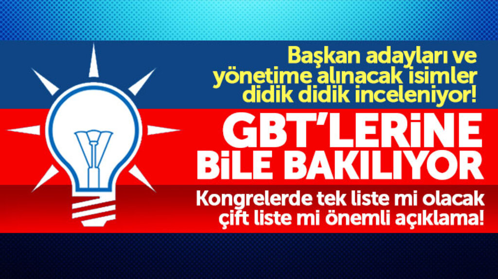 Samsun AK Parti'de İlçe Kongreleri tek liste mi yoksa çift listemi olacak önemli açıklama geldi