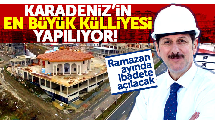Erdoğan Tok müjdeledi: Cami Külliye Ramazan ayında ibadete açılacak