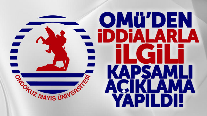 Samsun OMÜ'den CHP İl Başkanı Akcagöz'ün üniversite ile ilgili iddialarına yanıt verildi