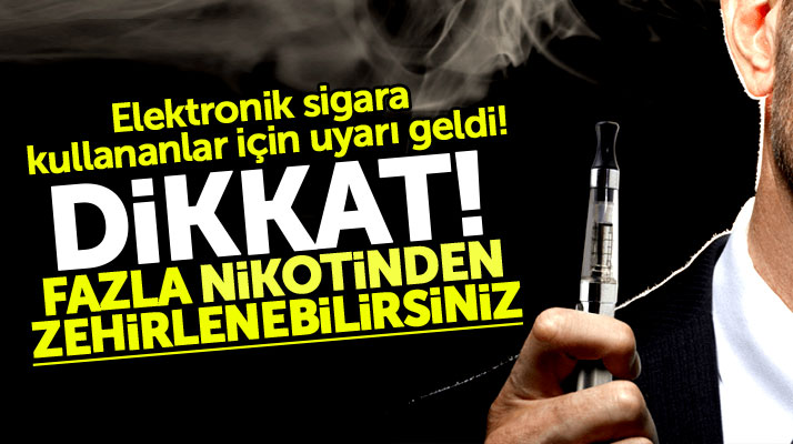 Meftun Ünsal'dan elektronik sigara kullananlara nikotin zehirlenmesi uyarısı geldi