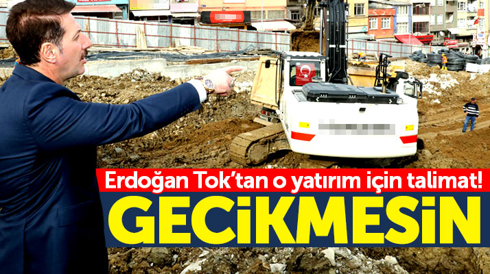 Erdoğan Tok'tan Unkapanı Kültür ve Yaşam Merkezi için gecikmesin talimatı!