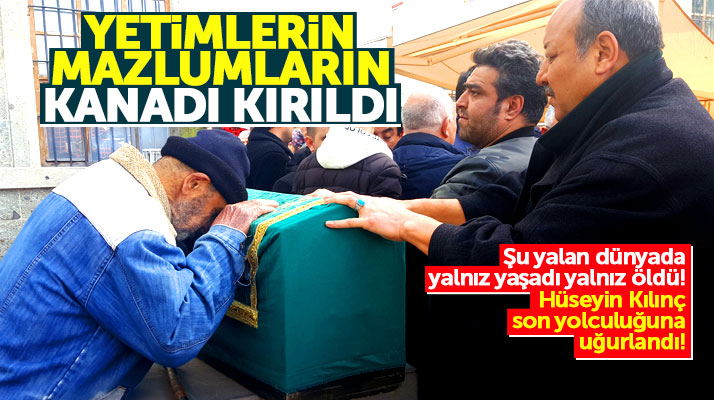 Samsun'da hayatını kaybeden dernek başkanı Hüseyin Kılınç son yolculuğuna uğurlandı