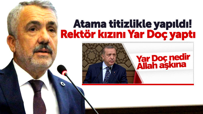 Samsun OMÜ'de rektörün kızına yardımcı doçentlik kadrosu verildi!