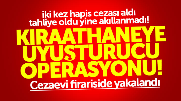 Samsun'da kıraathane sahibi ve cezaevi firarisi uyuşturucu ticaretinden tutuklandı