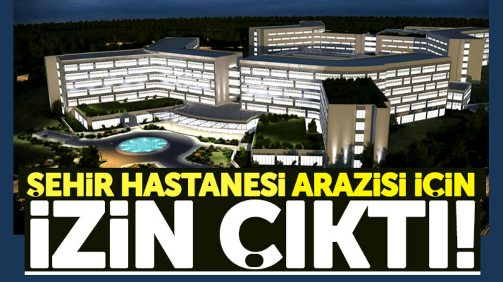 Samsun'da yapılacak Şehir Hastanesi arazisi için Orman Bakanlığından ön izin geldi