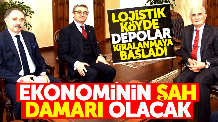 Yusuf Ziya Yılmaz açıkladı: Lojistik Köy Samsun ekonomisinin şah damarı olacak