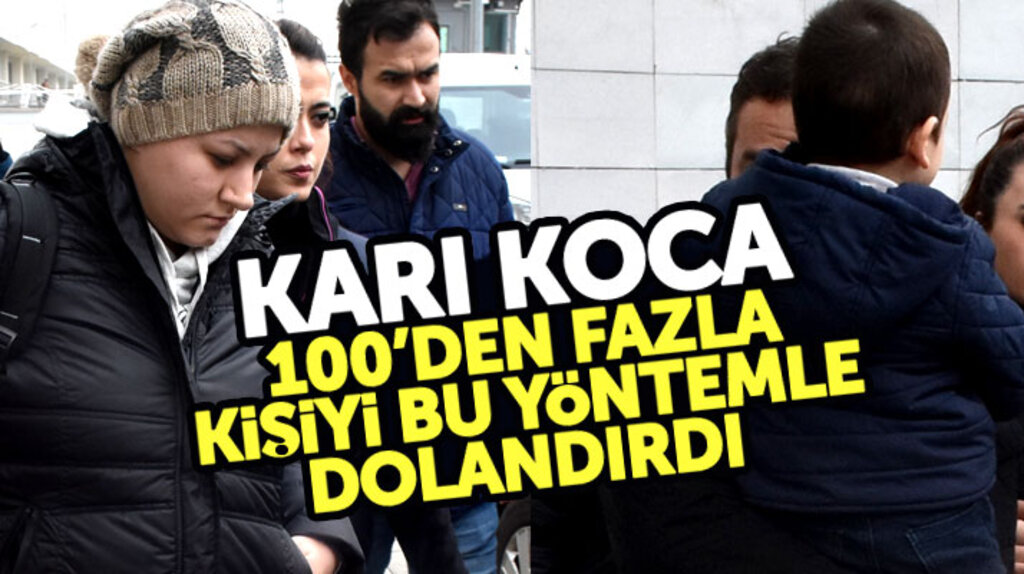 Samsun merkezli dolandırıcılık operasyonunda 100'den fazla kişi dolandıran karı koca yakalandı