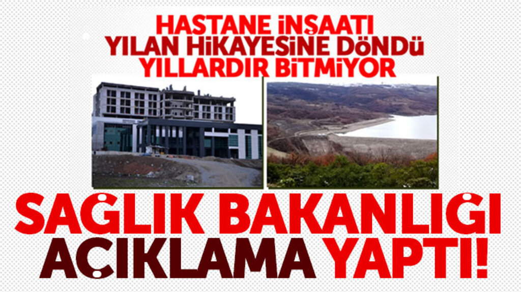 Samsun'da inşaatı bir türlü bitmeyen Vezirköprü Devlet Hastanesi ile ilgili açıklama geldi