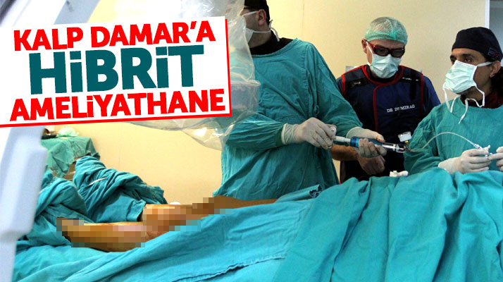 Samsun OMÜ'de yüksek riskli kalp damar ameliyatları için hibrit ameliyathane yapıldı