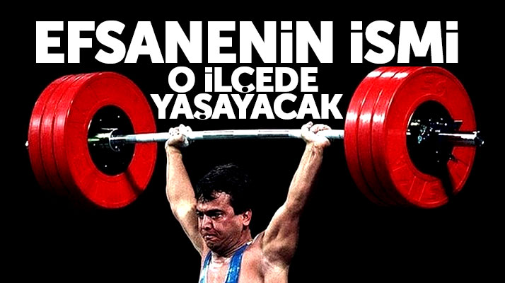 Samsun Tekkeköy'de Çok Amaçlı Spor Kompleksine Naim Süleymanoğlu'nun ismi verildi