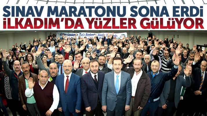 Samsun'da İlkadım Belediyesinde taşeron işçilerin mülakat sınavı sona erdi