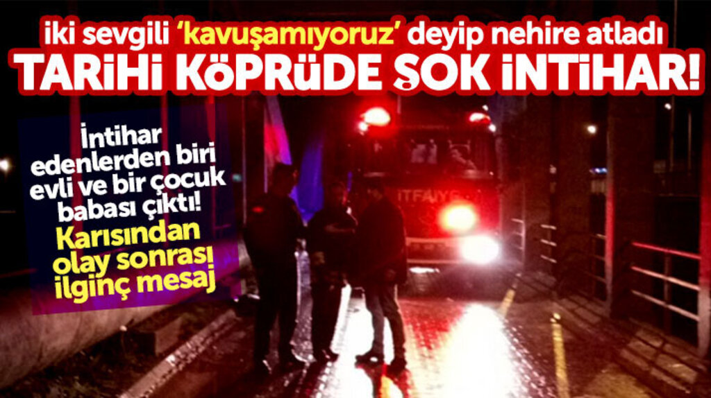 Samsun Bafra'da yasak aşk intiharı! Nehre atlayan Osman Ertekin evli ve bir çocuk babası çıktı