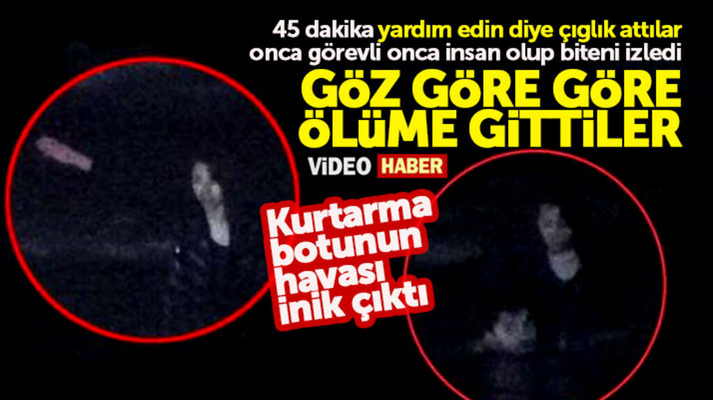 Bafra'da Kızılırmak'a atlayan iki genç 45 dakika boyunca yardım istedi ama kurtarılamadı