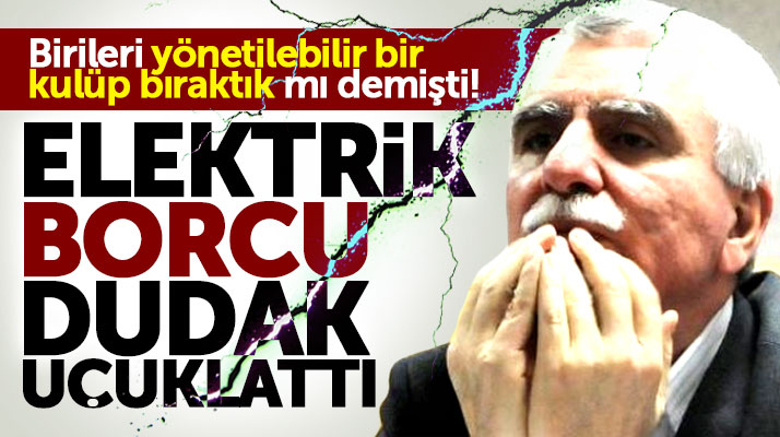 Samsunspor Kulübünün YEPAŞ'a 1 milyon TL elektrik borcu ortaya çıktı