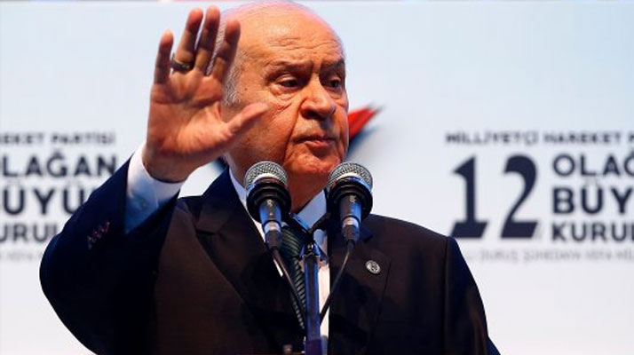 Devlet Bahçeli, 12'inci olağan kurultayda MHP Genel Başkanlığına yeniden seçildi
