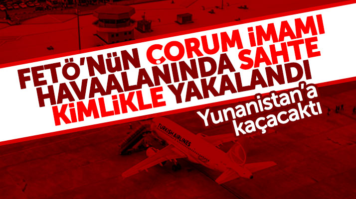 Samsun'da FETÖ'nün Çorum İmamı Yunanistan'a kaçmak isterken yakalandı