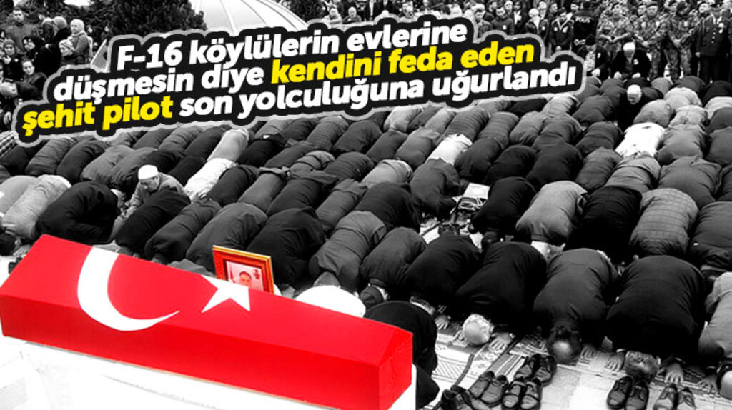 Nevşehir'de düşen F-16'da şehit olan Samsunlu pilot üsteğmen Yasin Boy toprağa verildi