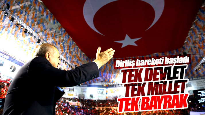 Recep Tayyip Erdoğan Samsun'da konuştu: Bayrağımızın üstünde bayrak yok
