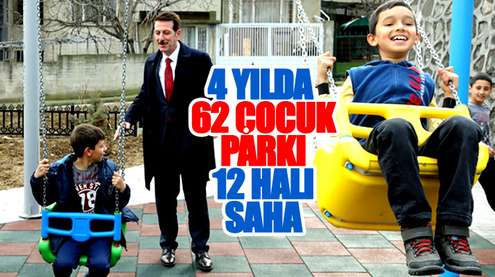Erdoğan Tok: Gençlerimiz için 4 yılda 62 çocuk parkı 12 halı saha yaptık
