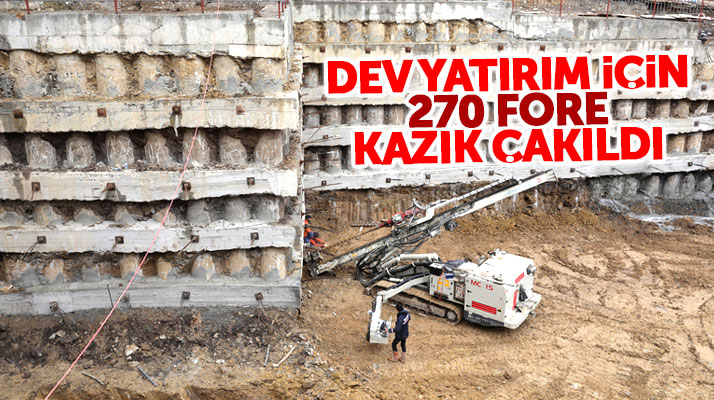 Erdoğan Tok: Unkapanı Kültür ve Yaşam Merkezi inşaatında 270 fore kazık kullanıldı
