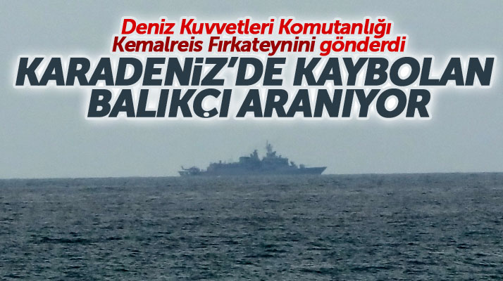Samsun'da Karadeniz'e düşerek kaybolan Emrah Danacı'dan hiç bir iz yok